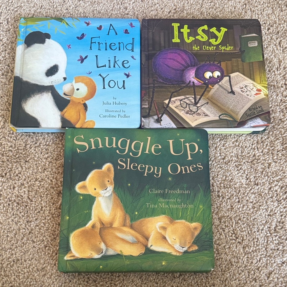 Bundle of 3 board books